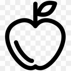 Clip Art Apple Outline Svg - Maçã Contorno Png, Transparent Png - apple icon transparent png