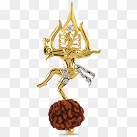 Shiva Gold Pendant, HD Png Download - lord surya png