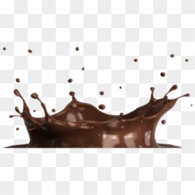 Chocolate Milk, HD Png Download - coffee splash png