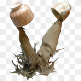 Coffee Kiss Sculpture , Png Download, Transparent Png - coffee splash png