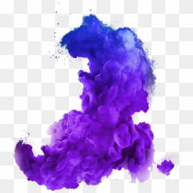 #colorful #purple #smoke #stickers #myedit - Transparent Background Purple Smoke, HD Png Download - green color splash png