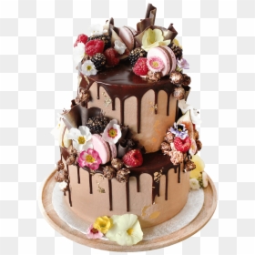 Happy Birthday Tasty Cake, HD Png Download - first birthday cake png
