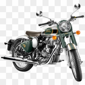 Royal Enfield Classic 500 Chrome Green, HD Png Download - royal enfield png images
