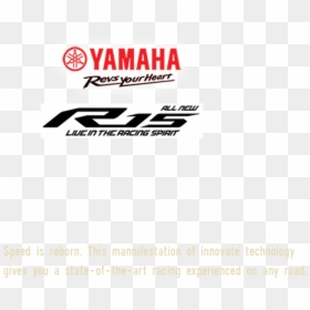 Yamaha Revs Your Heart, HD Png Download - r15 bike png
