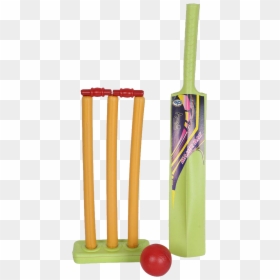 Transparent Cricket Bat Clipart - Cricket Bat And Stamp, HD Png Download - cricket bat icon png