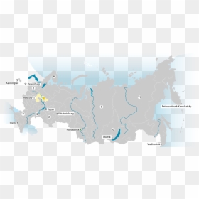 Map Of Russia Golden Ring - Portable Network Graphics, HD Png Download - golden ring png