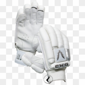 Bas Vampire Pro White Silver Cricket Batting Gloves - White Cricket Batting Gloves, HD Png Download - cricket gloves png