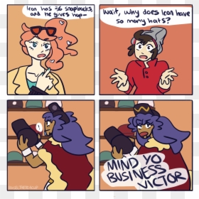 Mind Yo Business Victor - Cartoon, HD Png Download - victor png