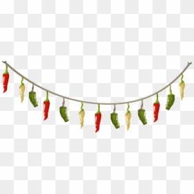 Transparent Chili Pepper Border, HD Png Download - spices clipart png