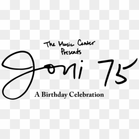 A Birthday Celebration - Joni 75 A Birthday Celebration Cd, HD Png Download - birthday png effect