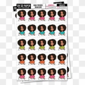 Mini Friends Manicure - Poster, HD Png Download - hairstyle png boy