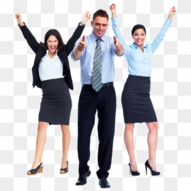 Teamwork Business Team Building Job - Happy People Business Png, Transparent Png - happy business people png
