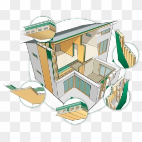 Lignotrend Haus, HD Png Download - wooden house png