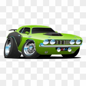 Land Vehicle,coup�,automotive Design,muscle Car,classic - Cartoon Muscle Cars Png, Transparent Png - car blast png