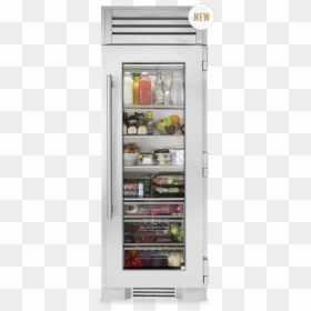 True 48 Glass Door Refrigerator, HD Png Download - refrigerator top view png