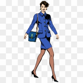 Vector Offices Female - Bag To Use During Interview, HD Png Download - office man clipart png