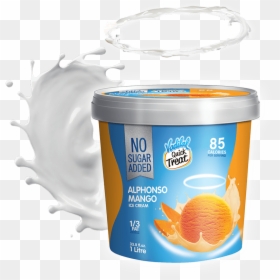 Sugarfree- Alphonso Mango - Kulfi, HD Png Download - alphonso mango png