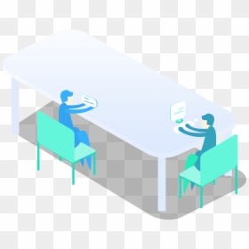 Office Cartoon Desk Man Png And Psd - Graphic Design, Transparent Png - office man clipart png