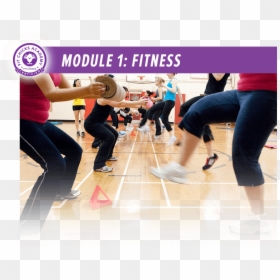Transparent Fitness Class Clipart - Fit Chick Academy, HD Png Download - aerobics png