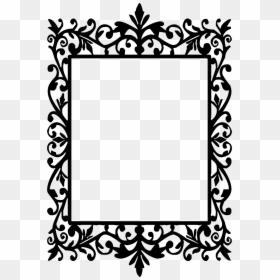 Vector Border Designs Png Clipart - Frame Silhouette Png, Transparent Png - designs.png