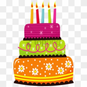 Birthday Cake Cliparts Png Transparent Background - Birthday Cake Clip Art, Png Download - cake in png