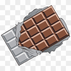 Chocolate, Tablet, Pieces Chocolate, Paper - Disegno Tavoletta Di Cioccolato, HD Png Download - choclate png