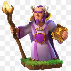 Clash Of Clans Grand Warden, HD Png Download - coc troops png