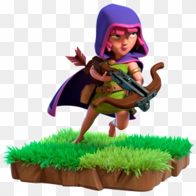 Clash Of Clans Wiki - Clash Of Clans Sneaky Archer, HD Png Download - coc troops png