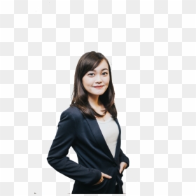Girl, HD Png Download - businessman full body png
