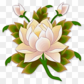 Lotus Clipart Tibetan - Tibetan Lotus, HD Png Download - lotus clipart png