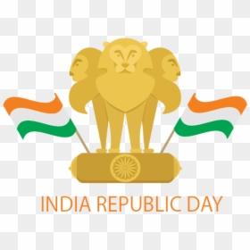 Happy Republic Day Png Image - Illustration, Transparent Png - ganesha symbol png
