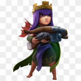 Archer Queen Clash Royale, HD Png Download - coc troops png