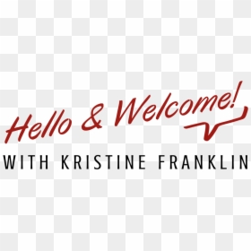 Hello & Welcome, HD Png Download - welcome image png