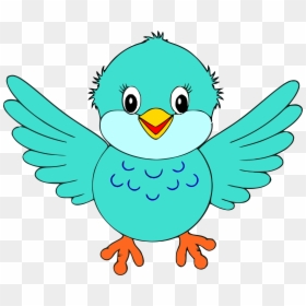 Transparent Bird Clipart Png - Cute Bird Clip Art, Png Download - nest clipart png