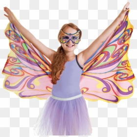 Fanciful Wings For Dress-up - Dreamy Dress Ups Wings Fairies, HD Png Download - kids dresses png