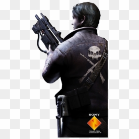 Man With Gun Png - Resistance Retribution Psp, Transparent Png - gun png hd