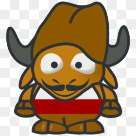 Baby Gnu, HD Png Download - buffalo png images