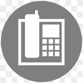 Telephone Download Png Icons - Office Phone Icon Png, Transparent Png - telephone png image