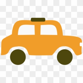 Orange Old Car Clipart, HD Png Download - vehicle clipart png