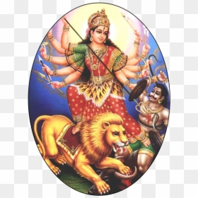 Hd Pics Of Lord Durga , Png Download - Maa Durga Facebook Cover, Transparent Png - lord durga devi png