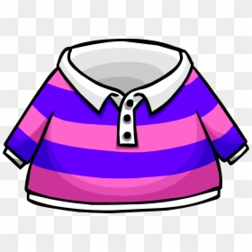 Clipart Shirt Stripe Shirt - Ropa De Club Penguin, HD Png Download - shirt png images