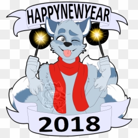 Happy New Year 1 - Cartoon, HD Png Download - happy newyear png