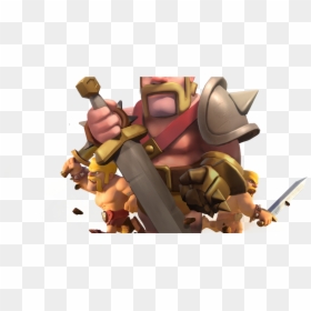 Clash Of Clans Clipart Anime - Coc Barbarian King Hd, HD Png Download - coc characters png