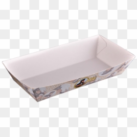 5cm Boat Style Open Top Disposable Snacks Tray - Ceramic, HD Png Download - disposable plates png