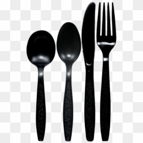 Plastic Cutlery Wholesale Bulk - Transparent Plastic Cutlery Png, Png Download - disposable plates png