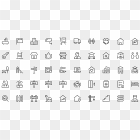 Icons For Real Estate, HD Png Download - size icon png