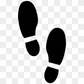 Simple Shoe Prints By - Shoe Prints Clip Art, HD Png Download - spyglass png