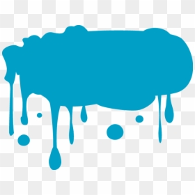 Clip Freeuse Library Inkstick Color Ink Droplets Graffiti - Splash Graffiti Png, Transparent Png - blue color splash png