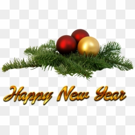 Happy New Year Png Background - Transparent Christmas Decoration Png, Png Download - new year background png