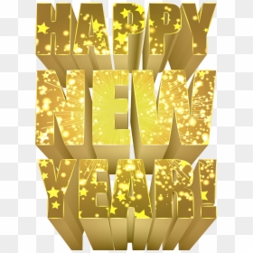 Clip Art Png Clip Art Image - Happy New Year Gold Png, Transparent Png - new year background png